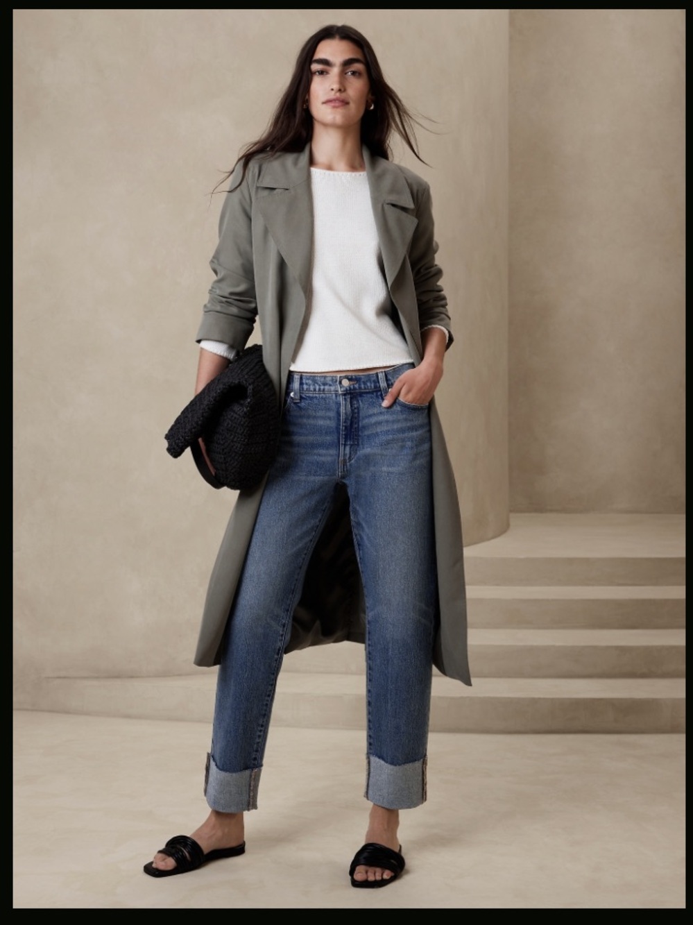 Banana Republic Factory Cuff Beau Jean